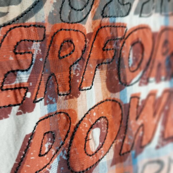 Harley-Davidson 2XL Plaid Snap Shirt Performance Power Graphic Back 100% Cotton - Picture 9 of 12